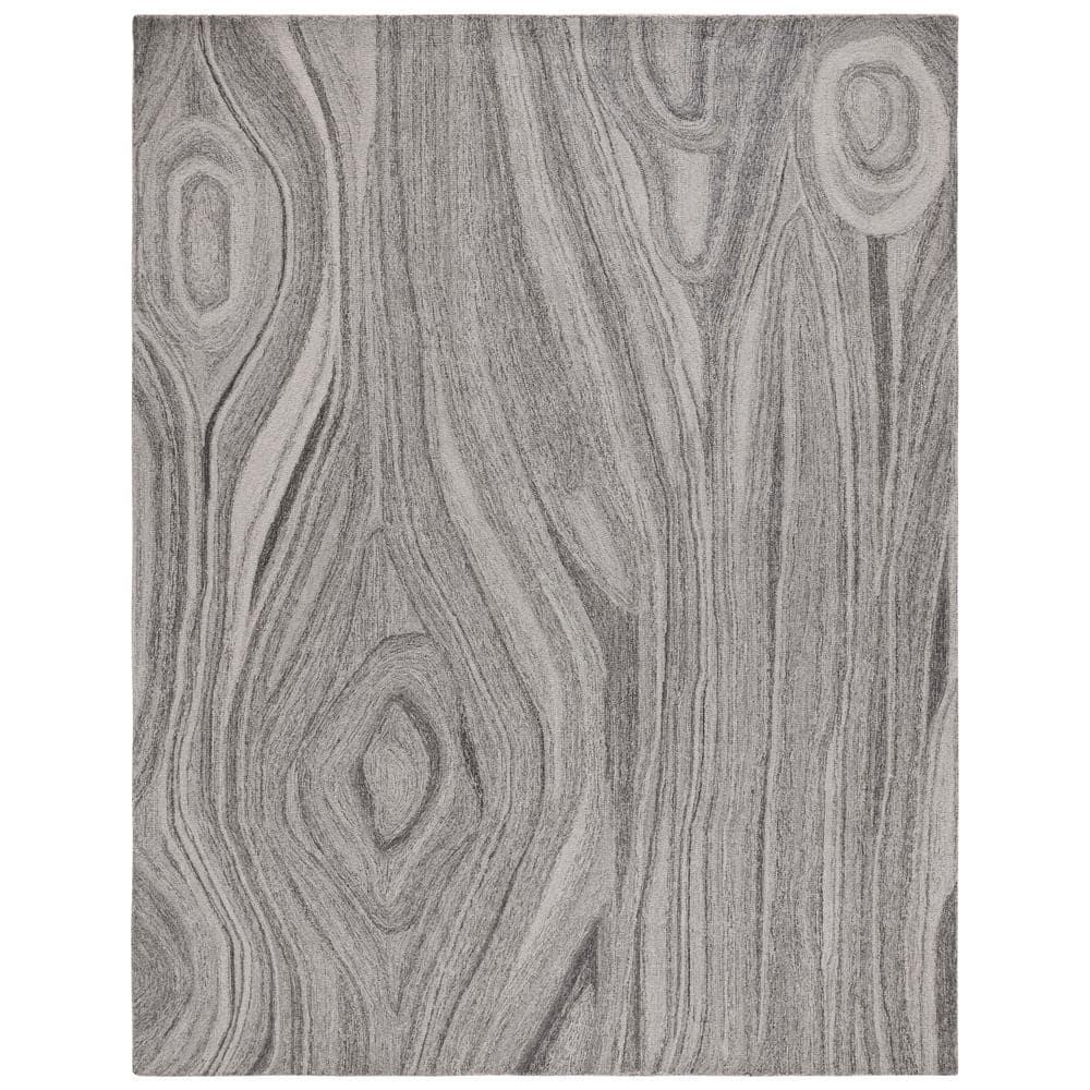 Abstract ABT901 Handmade Indoor Area Rug - Grey - 8'x10' - Safavieh