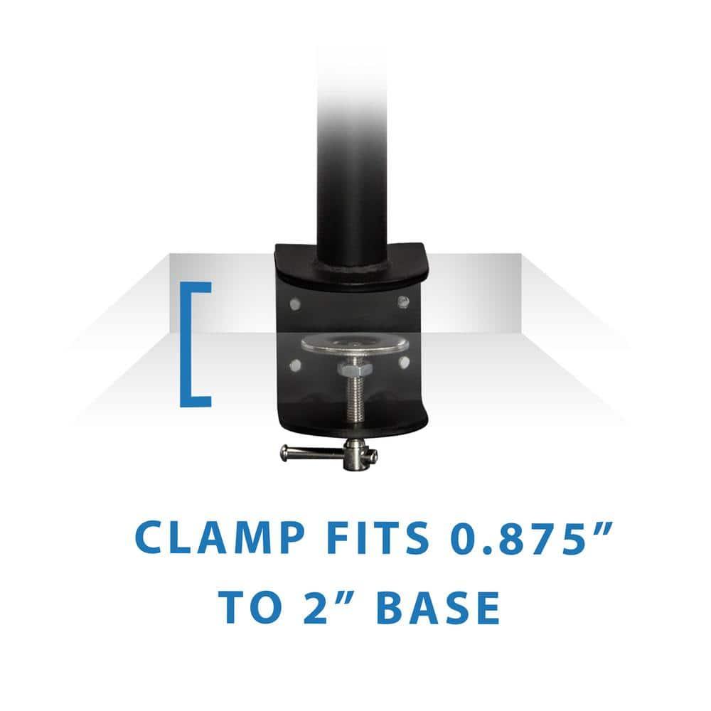 Mount-it Mount-It Full Motion Height Adjustable Single Monitor Arm Mount | Fits 13 - 30 in. Computer Screens