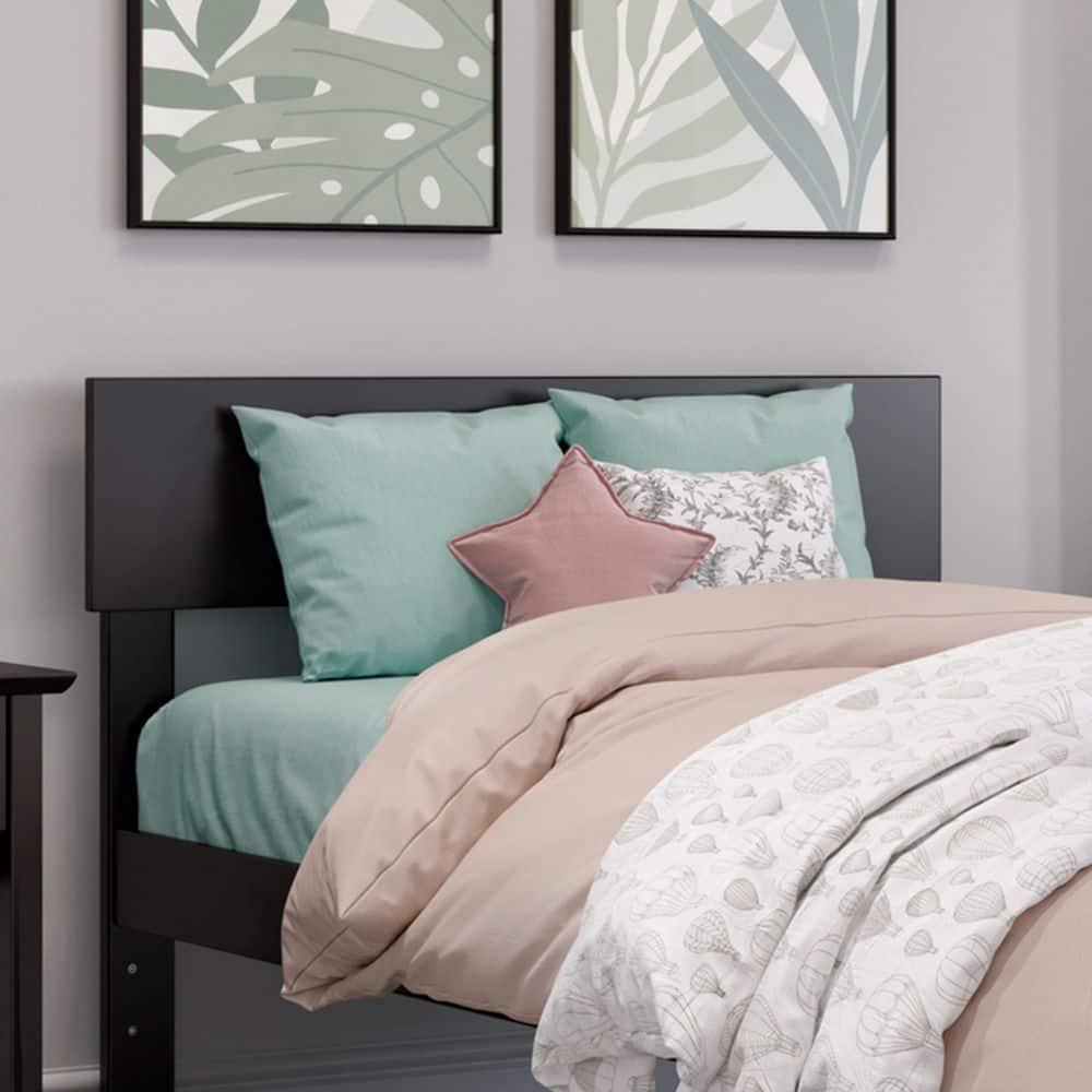 Twin Boston Headboard Espresso - AFI: Solid Wood, Sleek Finish, Adjustable Height