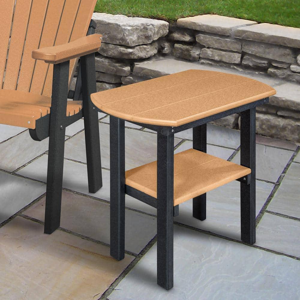 Hubert Oval Outdoor Side Table