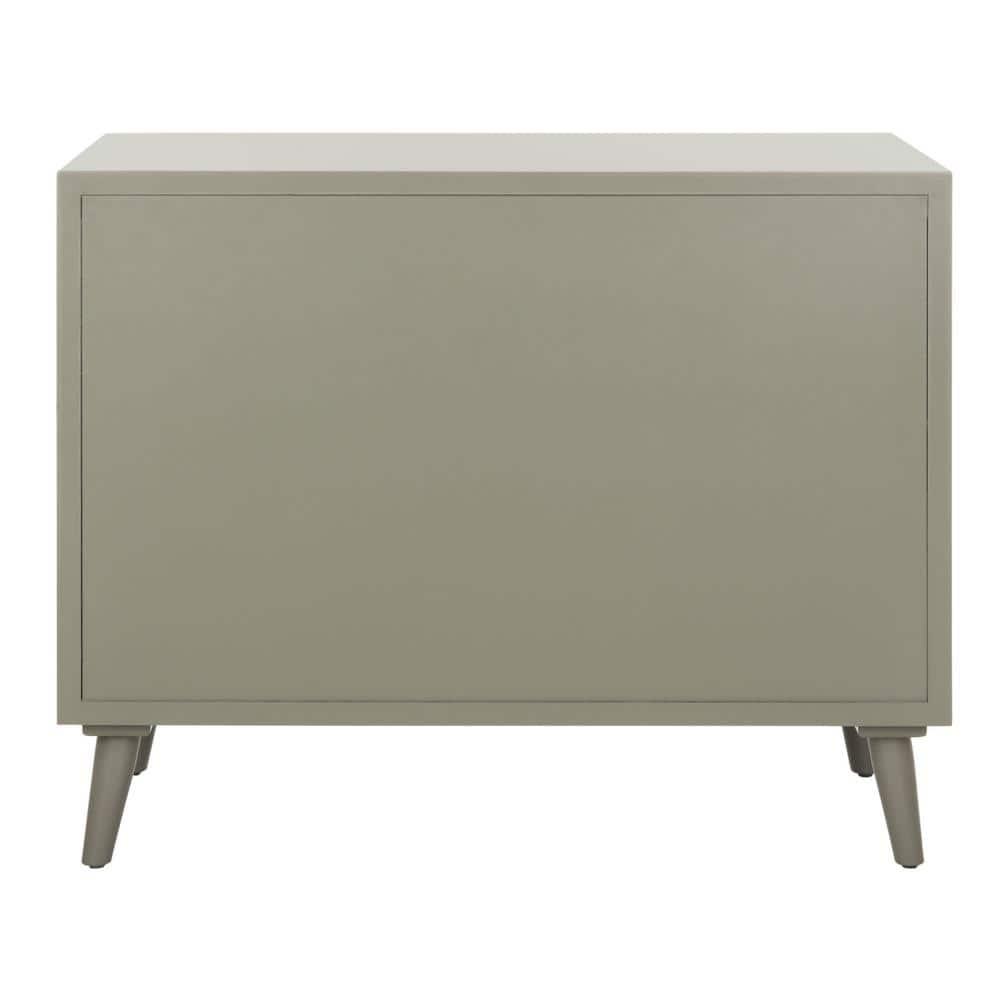 Blaize 3 Drawer Chest - CHS6601 - Dark Grey/Black - Safavieh
