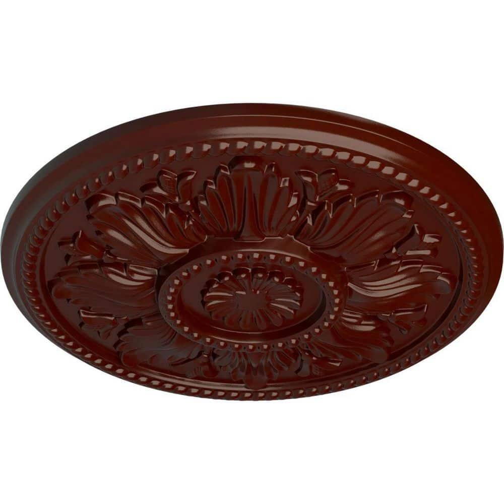 Ekena Millwork Edinburgh 18'' H x 18'' W D Urethane Ceiling Medallion
