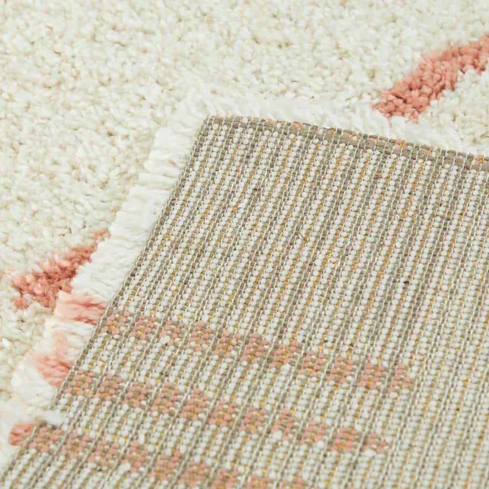 Morin White/Pink Rug