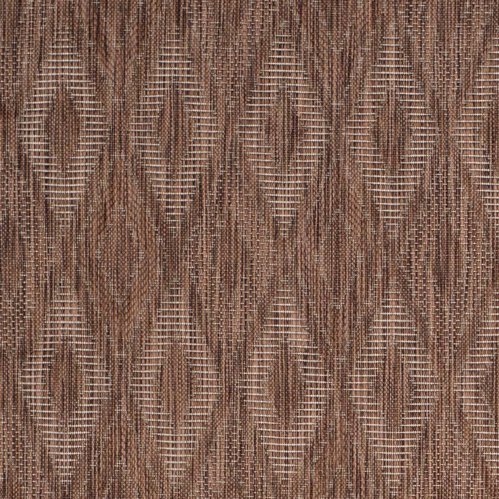 Courtyard CY8522 Power Loomed Indoor and Outdoor Area Rug - Brown/Brown - 6'7"x9'6" - Safavieh