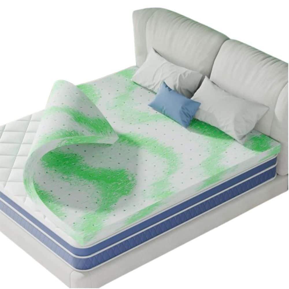 Susalt Twin XL Mattress Topper, Memory Foam Mattress Topper 3 Inch Cooling Bed Topper Mattress Pad for Teens Kids Adults