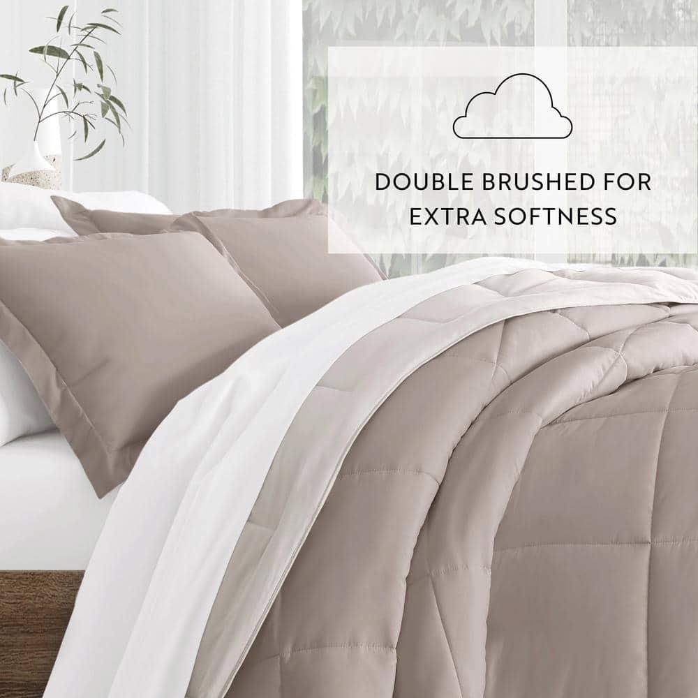 Becky Cameron Reversible Down-Alternative Comforter Bedding Set