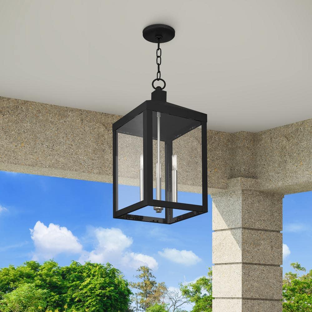 Livex Lighting Nyack 3 - Light Pendant in  Black