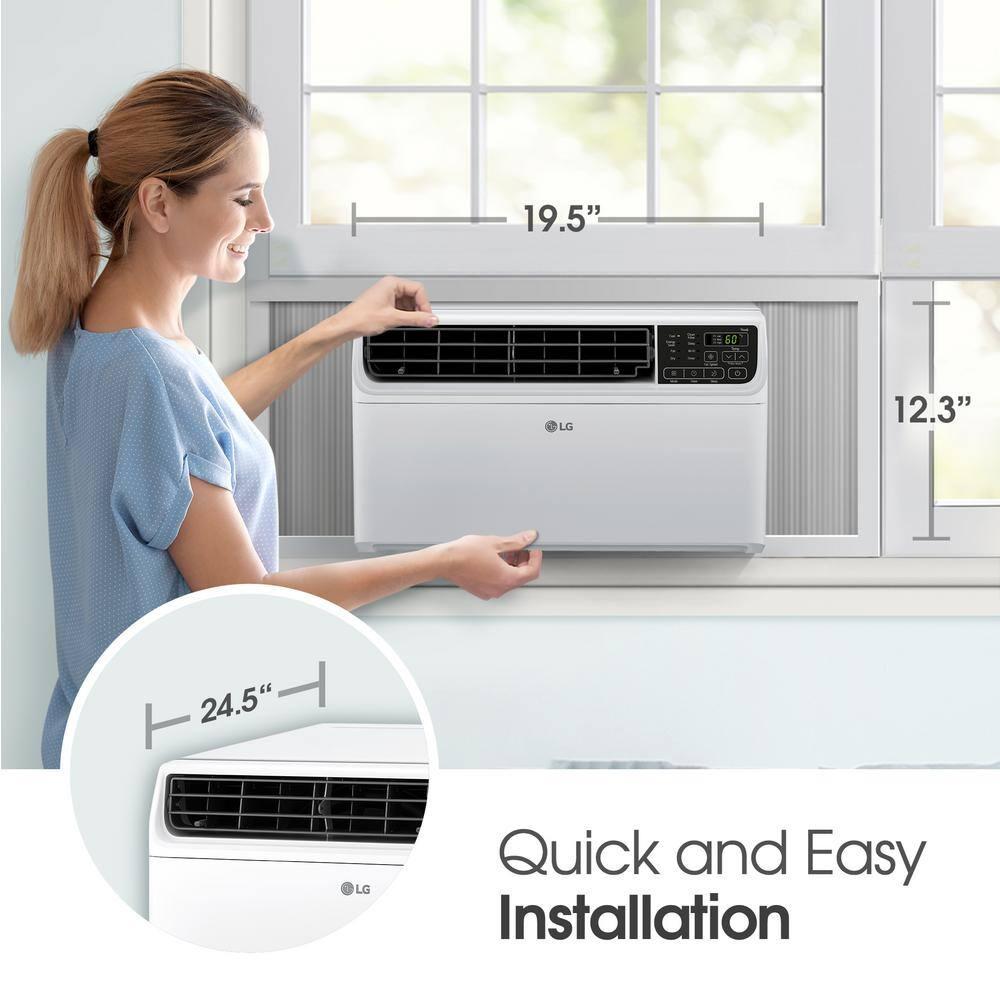LG LG 10,000 BTU Dual Inverter Smart Window Air Conditioner