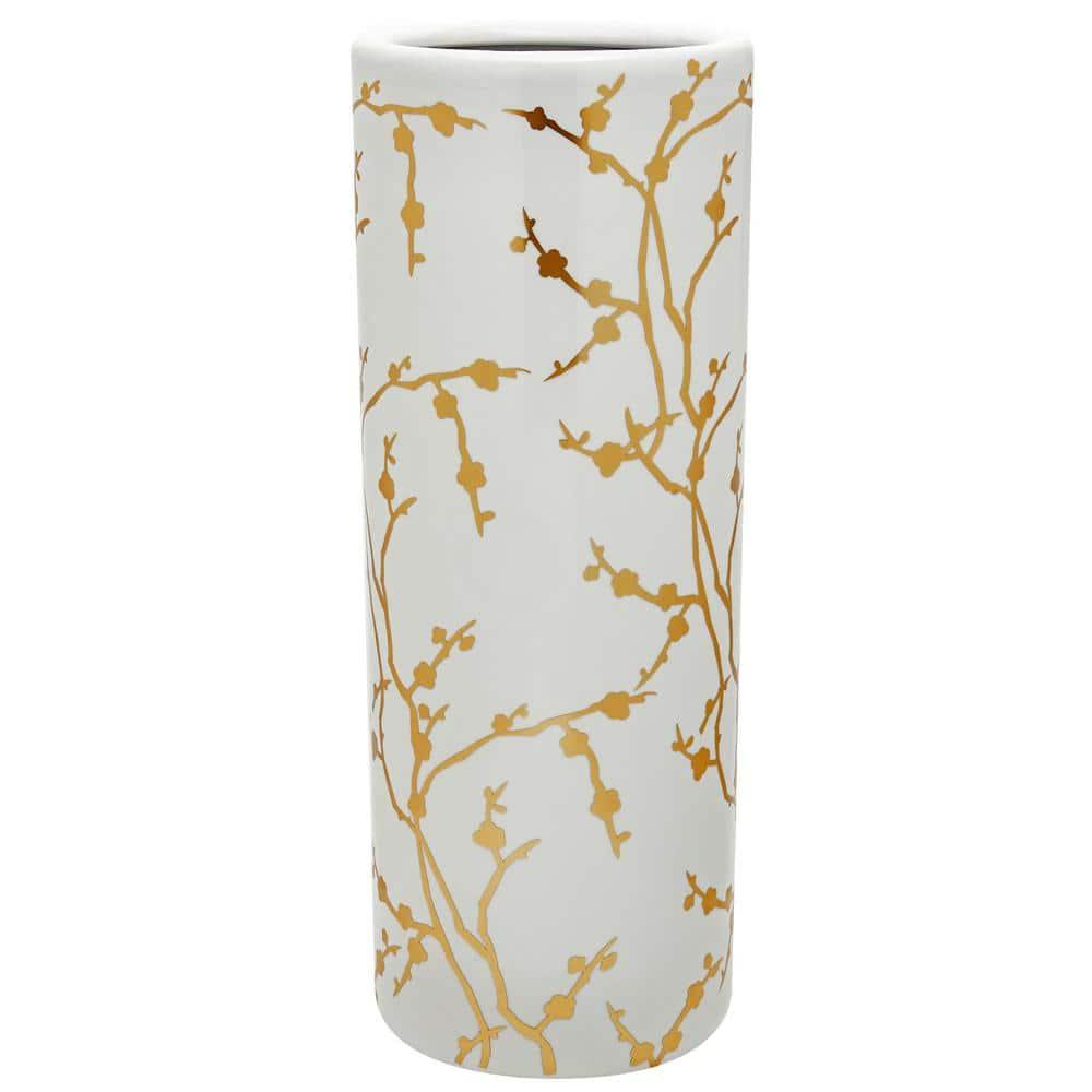24" Gold Branches Umbrella Stand