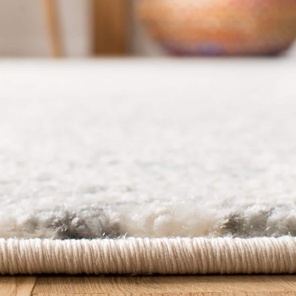 Tulum TUL272 Power Loomed Area Rug - Ivory/Grey - 8'9"x11'9" - Safavieh.