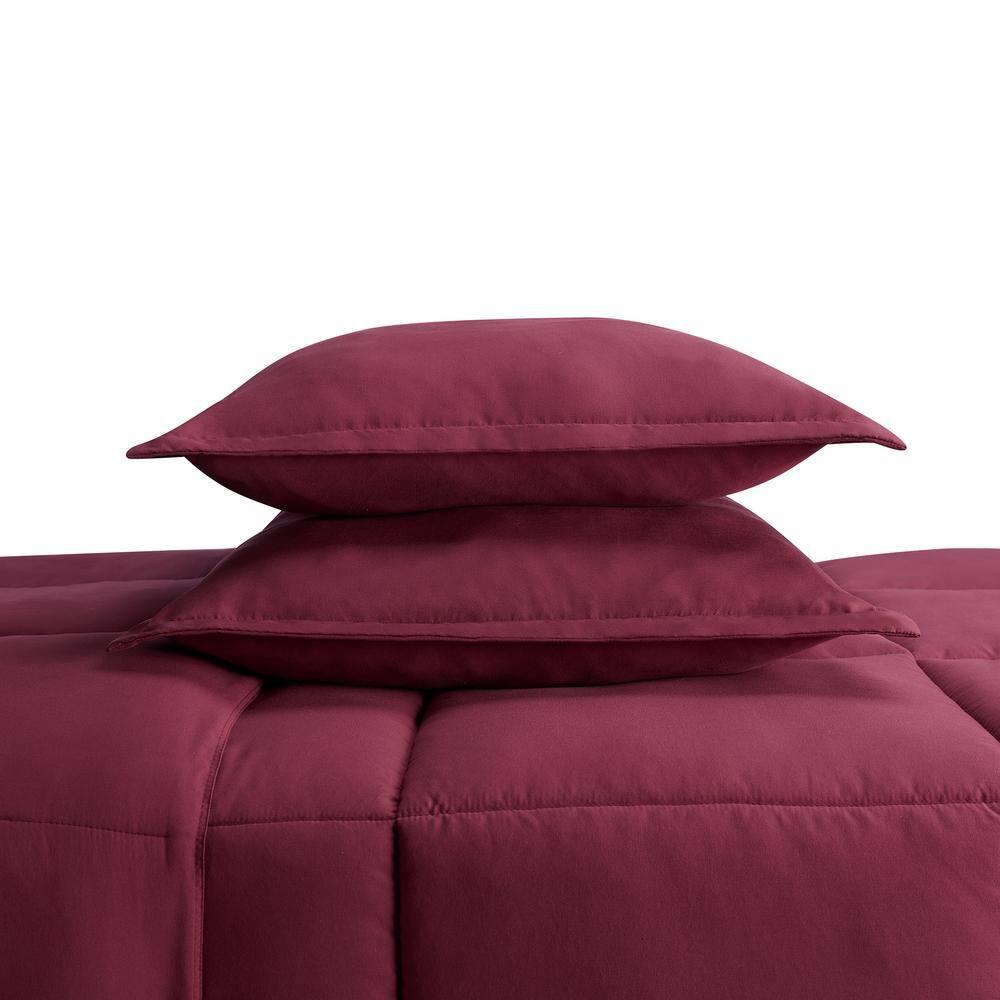 Serta Microfiber 3 Piece Comforter Set