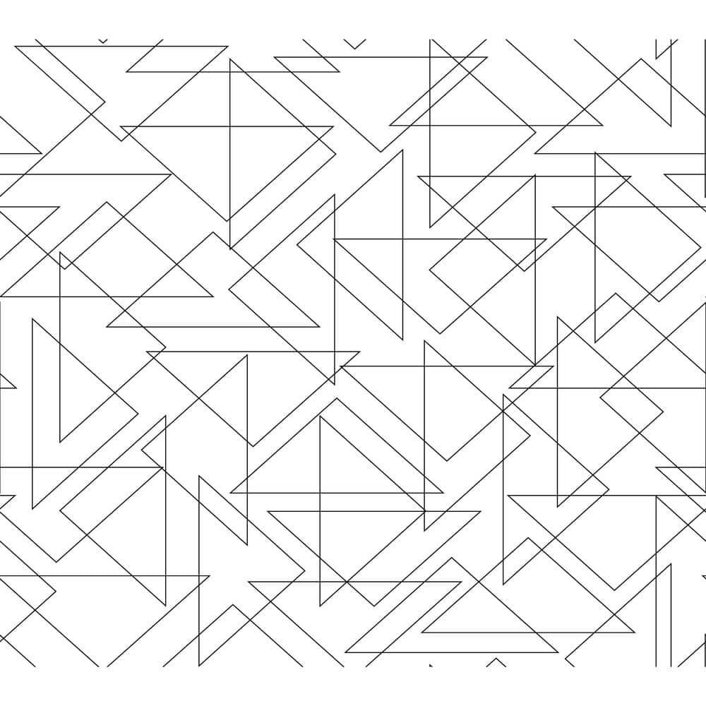 Peel & Stick Geometric Wallpaper