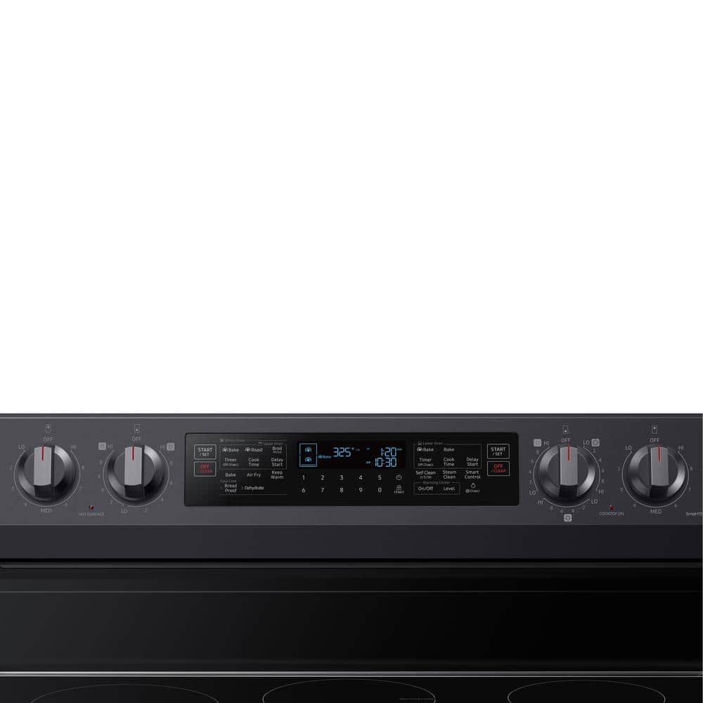 Samsung Samsung 6.3 cu. ft. Smart Freestanding Electric Range with Flex Duo?, No-Preheat Air Fry & Griddle NE63A6751SG