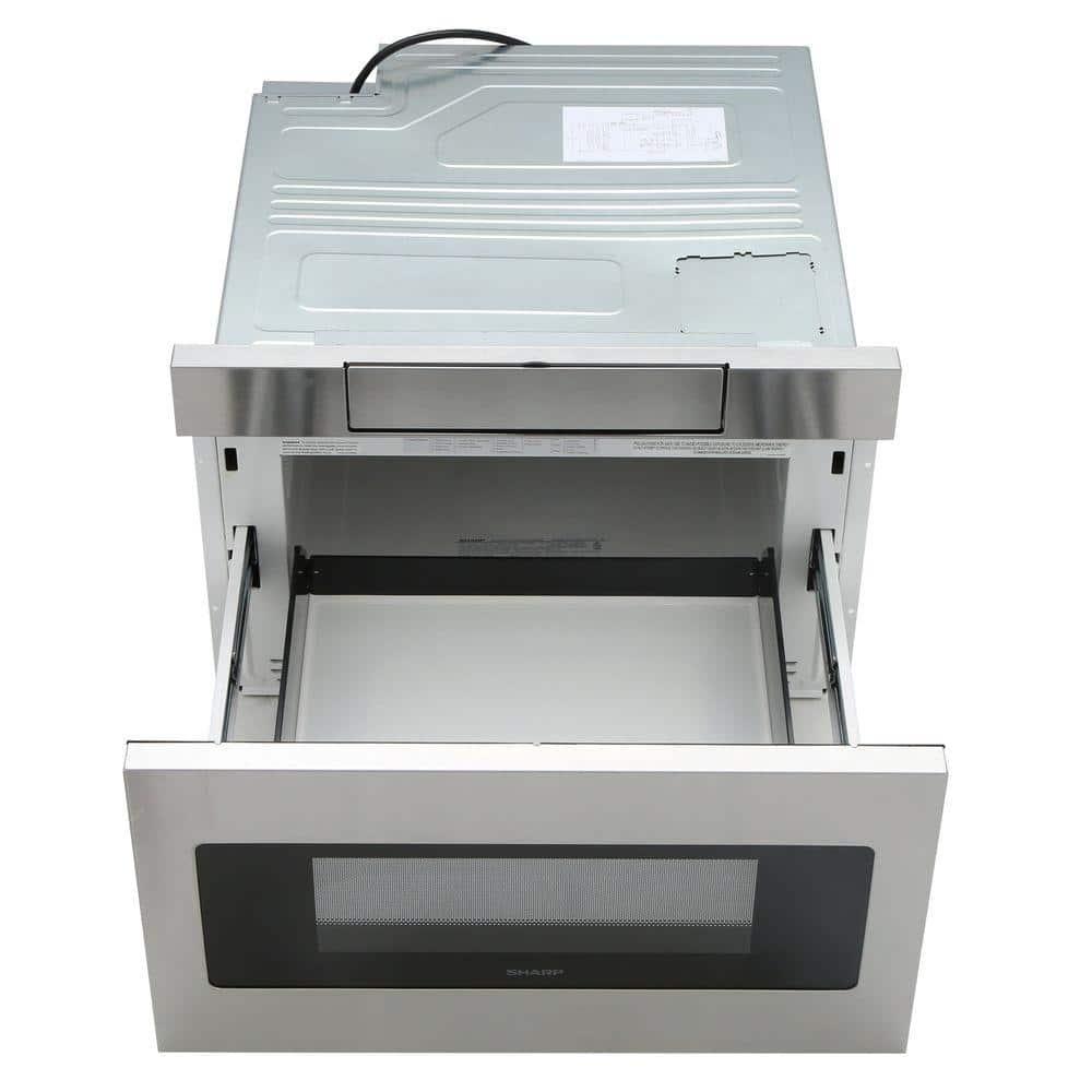 Sharp 23.875-in 1.2-cu ft 950 -Watt Low Profile Microwave Drawer ( Stainless Steel )