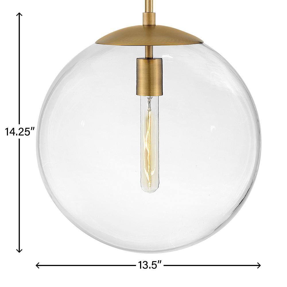 Warby Single Light Orb Pendant Light