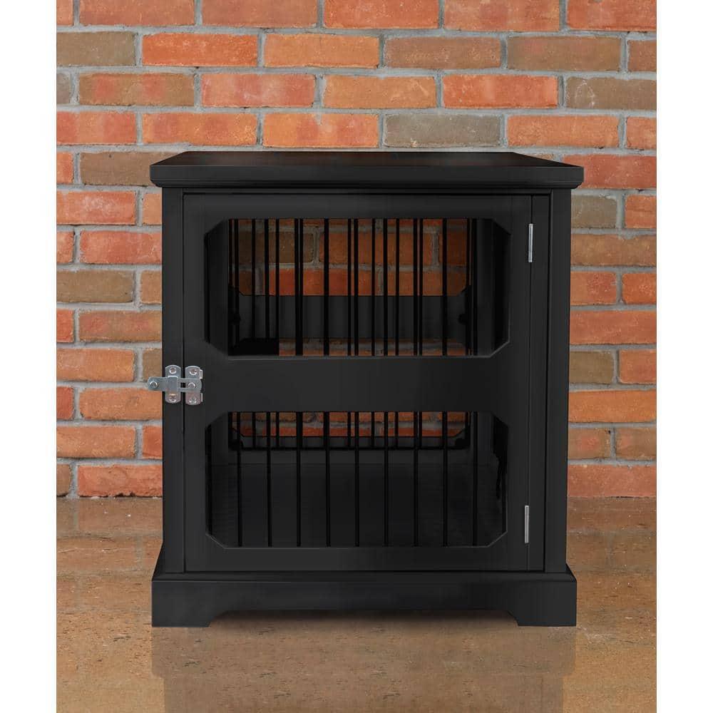 Zoovilla PTH0651721710 Slide Aside Crate & End Table, Black - Medium