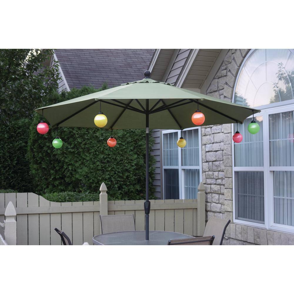 Xodus Innovations WP465 Battery Powered Hanging Decorative Outdoor Led Pulsing Globe, 5", Light Green