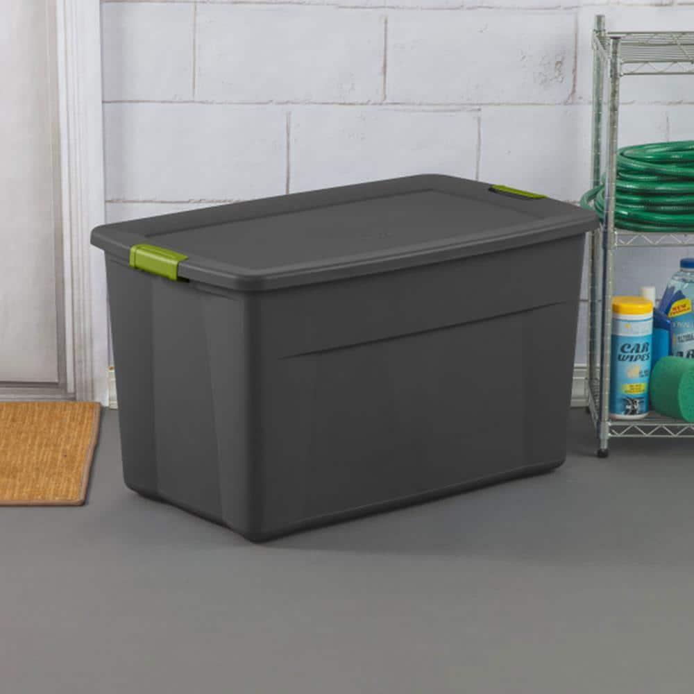 Sterilite Storage Tote Box with Latching Container Lid