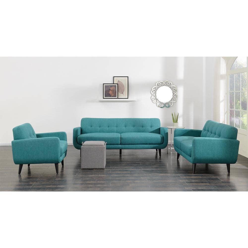 Picket House Furnishings Hailey Sofa in Teal