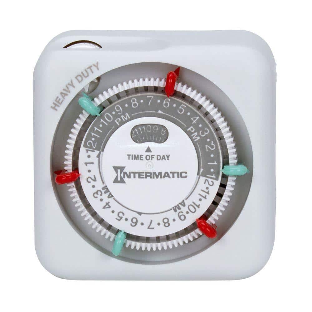 Intermatic - Indoor - Plug In Timer - 125 V - White