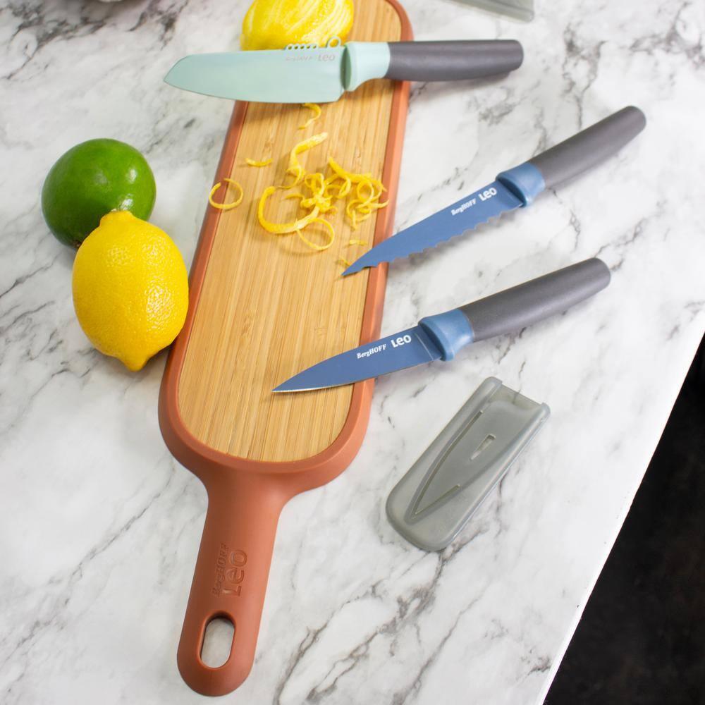 BergHOFF Leo 3.25" Stainless Steel Paring Knife, Blue