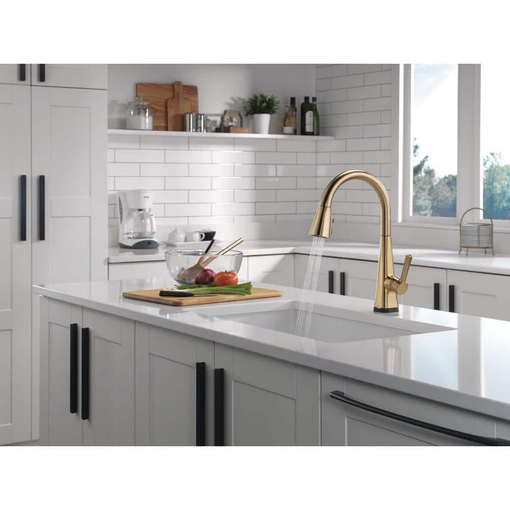 Lenta Pull Down Sprayer Touch Kitchen Sink Faucet, Touch Control Kitchen Faucet