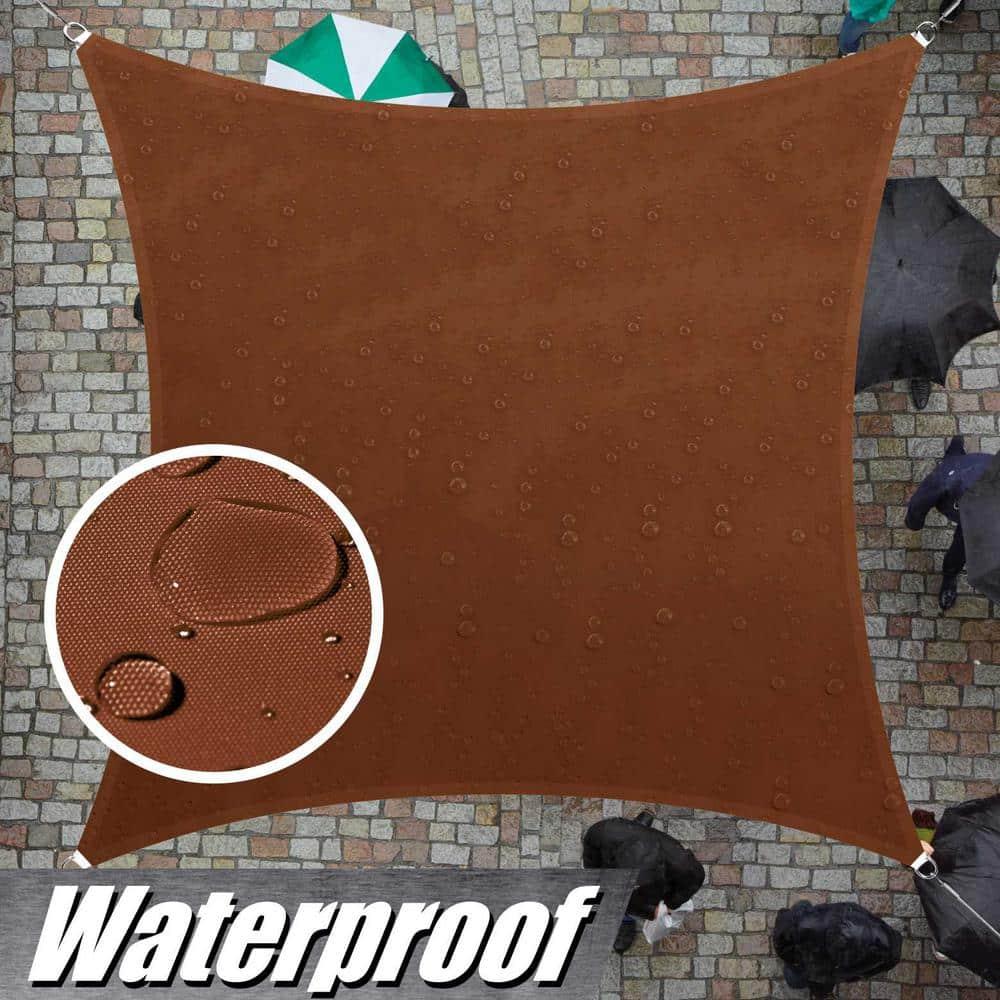 ColourTree Waterproof 9.5' x 9.5' Square Shade Sail