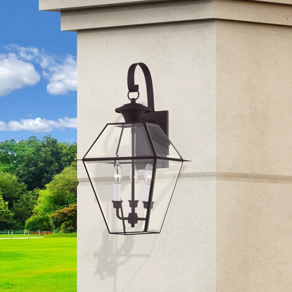 Livex Lighting Westover 3 - Light Wall Light in  Bronze