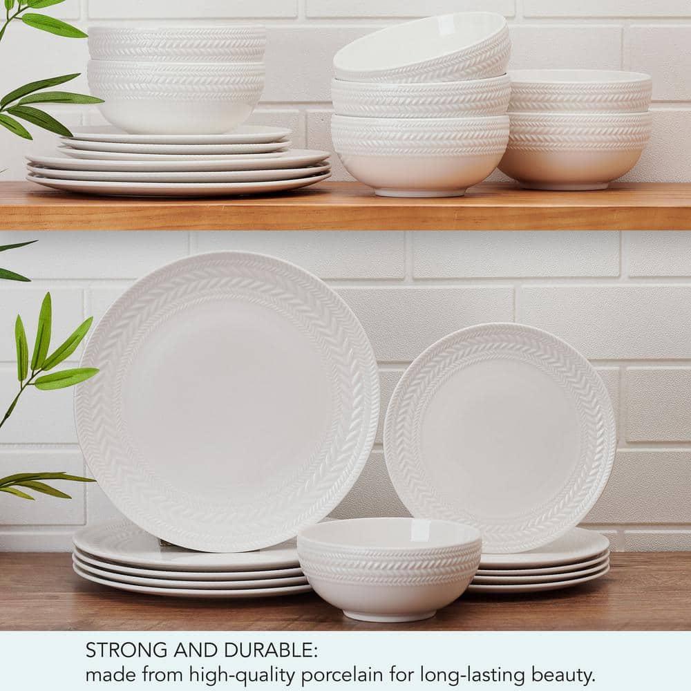 Pfaltzgraff Pfaltzgraff Josephine 24-Piece Porcelain Dinnerware Set, Service for 8