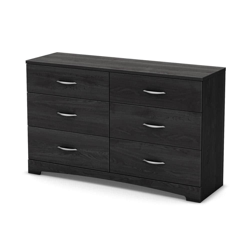 South Shore Step One, Contemporary Dresser,  Gray