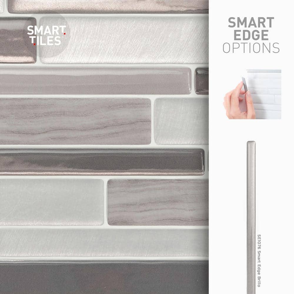 Peel and Stick Gel Backsplash Tile Milano 12" x 10"