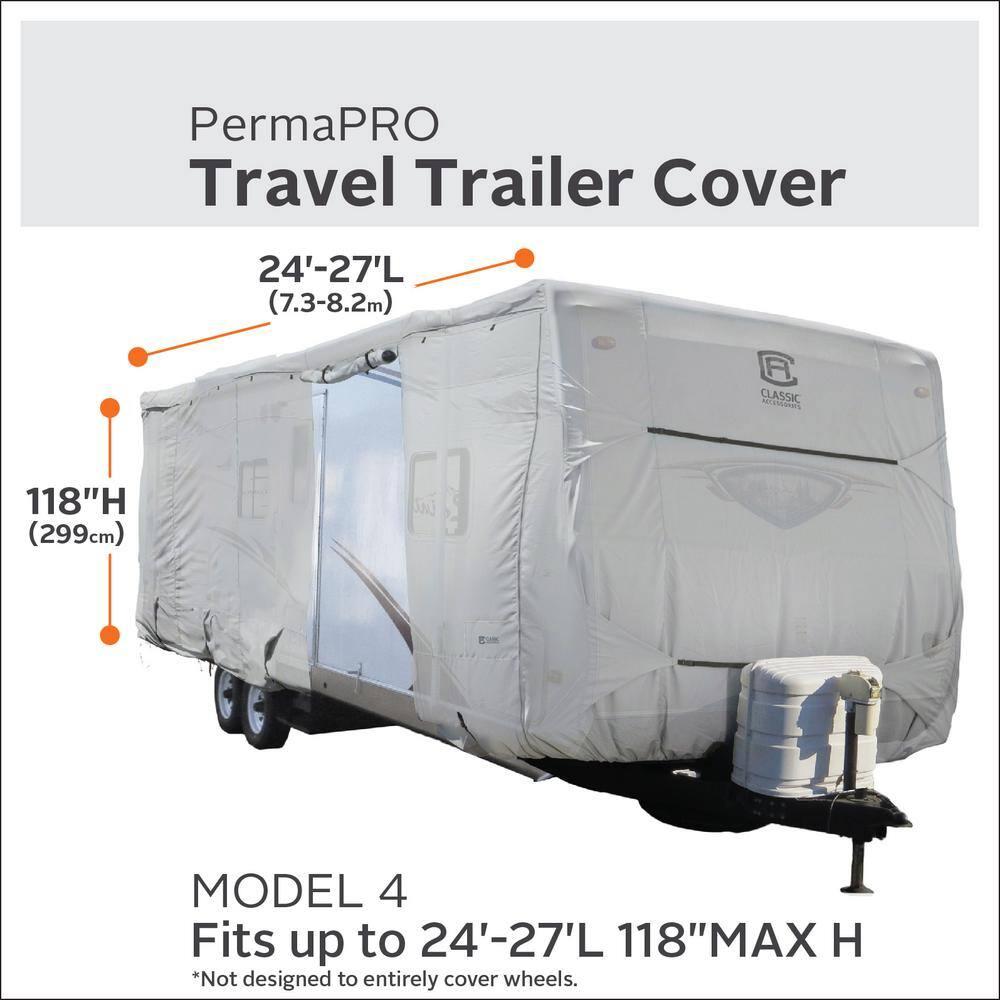 Classic Accessories Overdrive Tie Mildew Resistant RV Cover By Classic Accessories