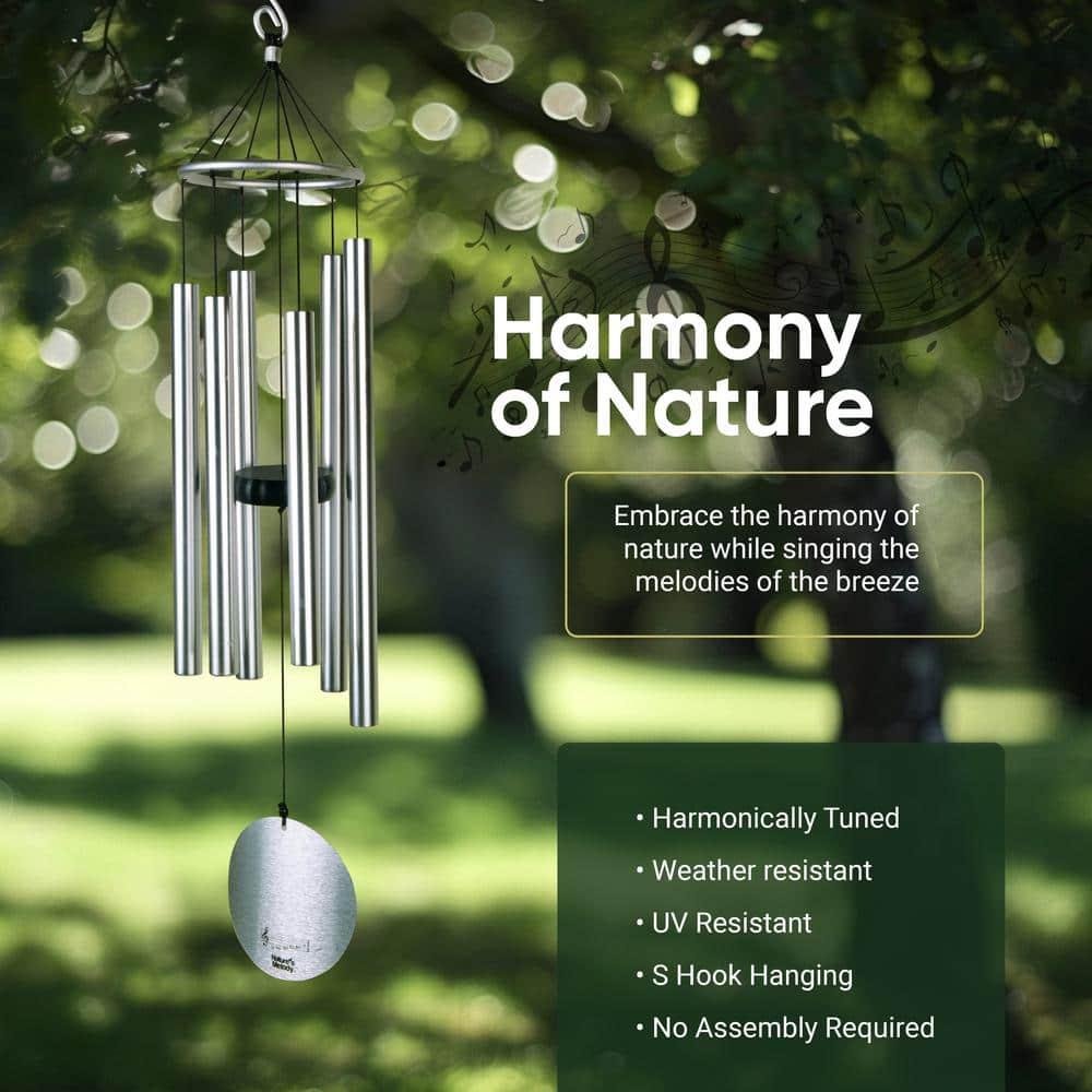 Nature's Melody Nature's Melody Tuned 6-Tube Outdoor Wind Chimes