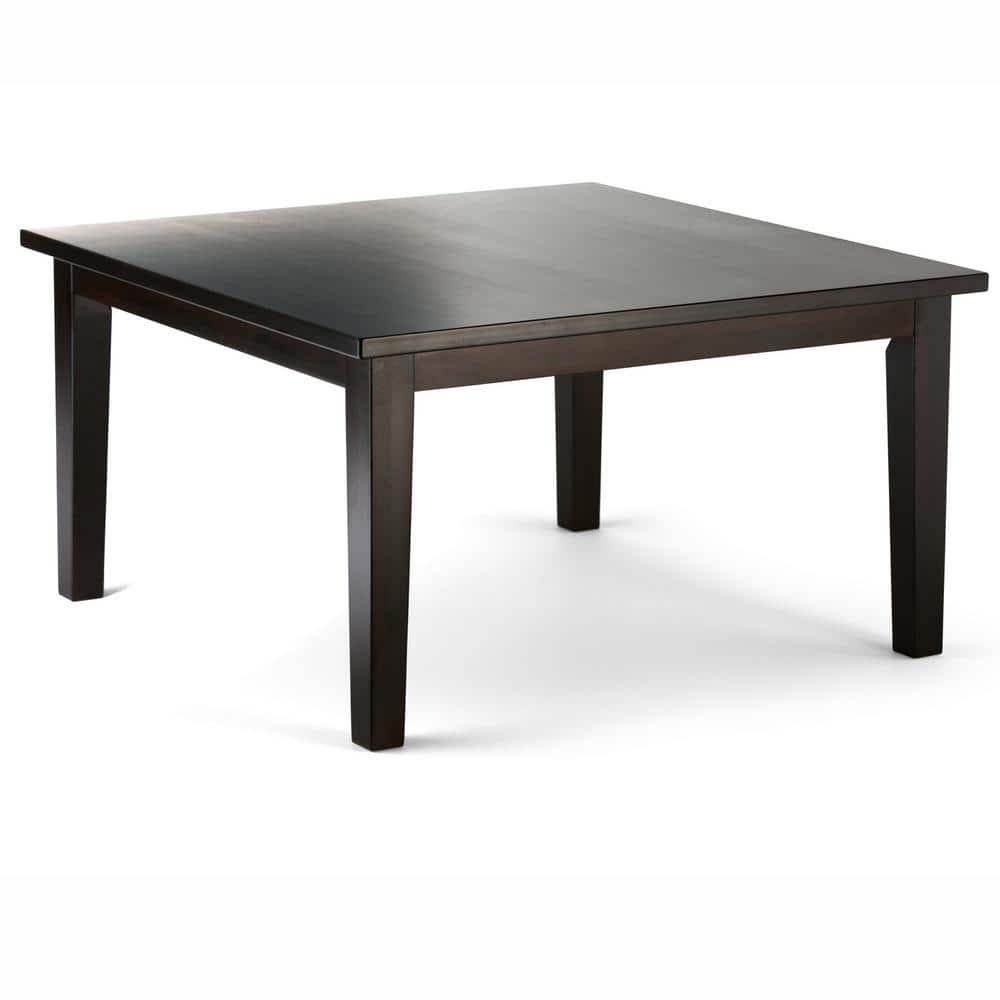 Simpli Home Eastwood Solid Wood Dining Table, Contemporary Style