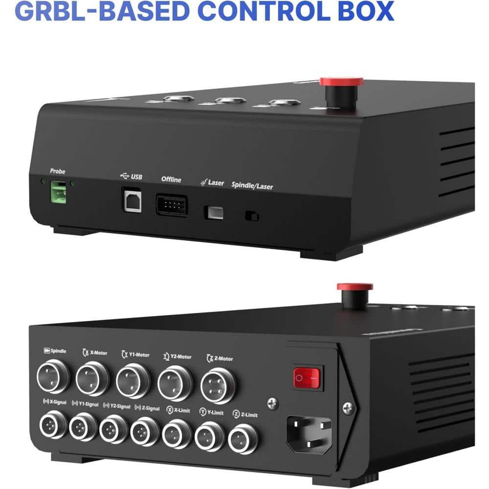 Genmitsu CNC Router Machine PROVerXL 4030 V2, Fast Speed for Wood Metal Acrylic PCB MDF, Upgrade 3 Axis Engraving Machine with Closed-Loop Motor and Ball Screw