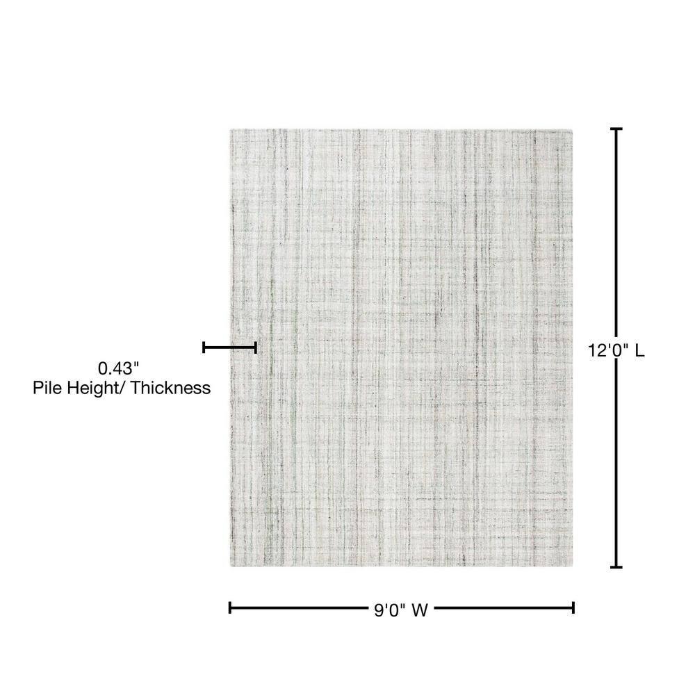 Dovecove Abstract Hand Tufted Performance Rug