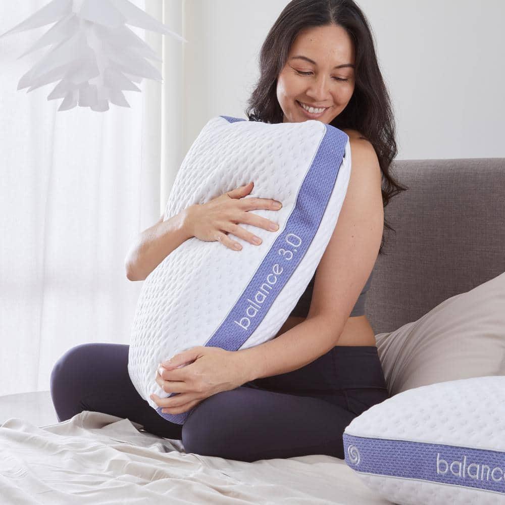 Bedgear Balance Performance Pillow - Medium - Moisture Wicking - All Sleep Positions