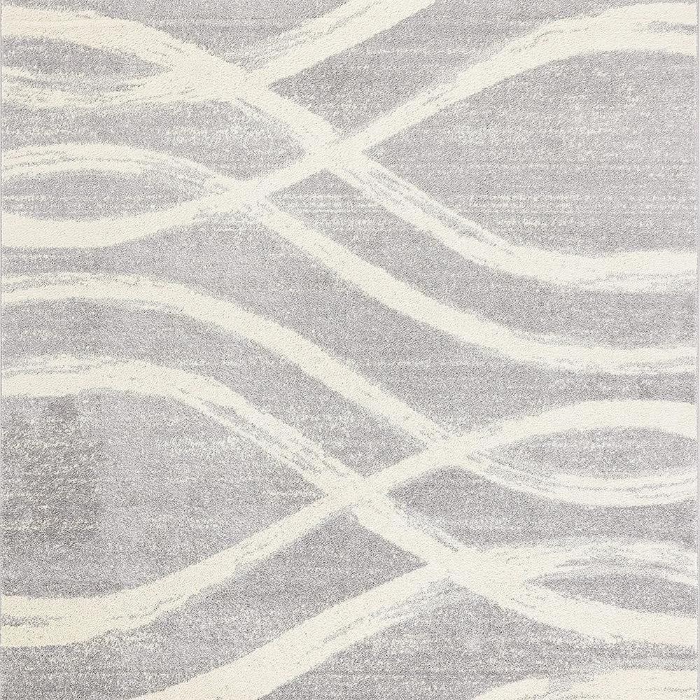 Adirondack ADR125 Machine Made Indoor Area Rug - Grey/Cream - 6'x9' - Safavieh