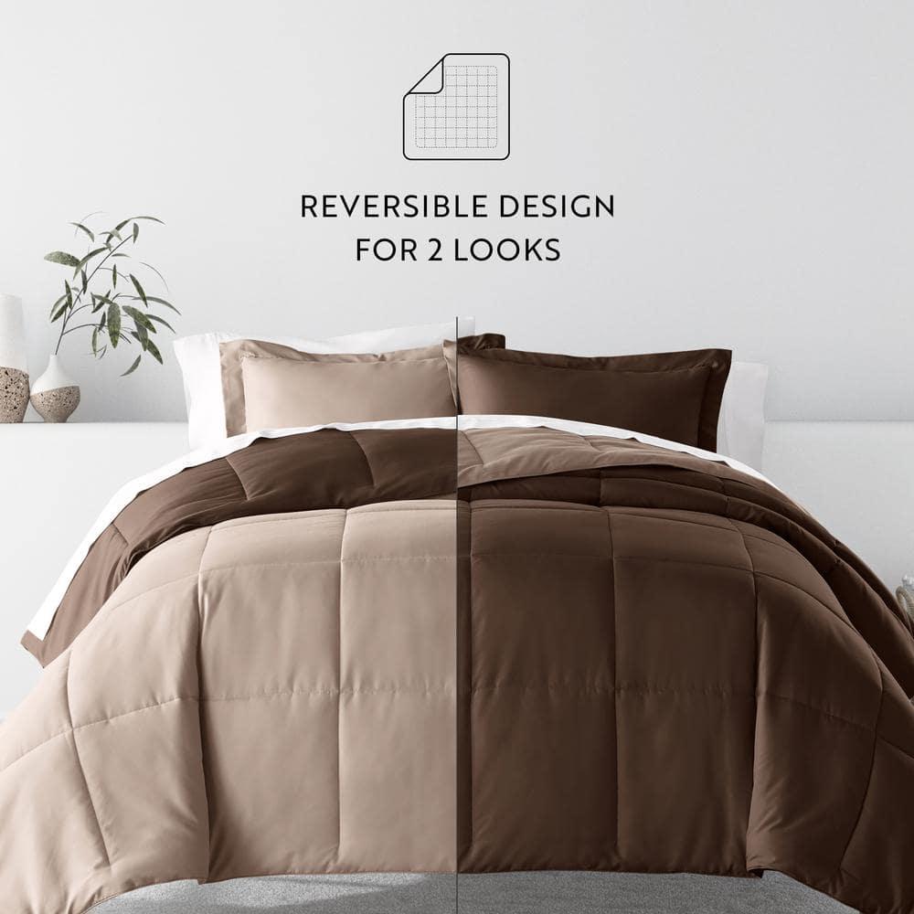 Becky Cameron Reversible Down-Alternative Comforter Bedding Set
