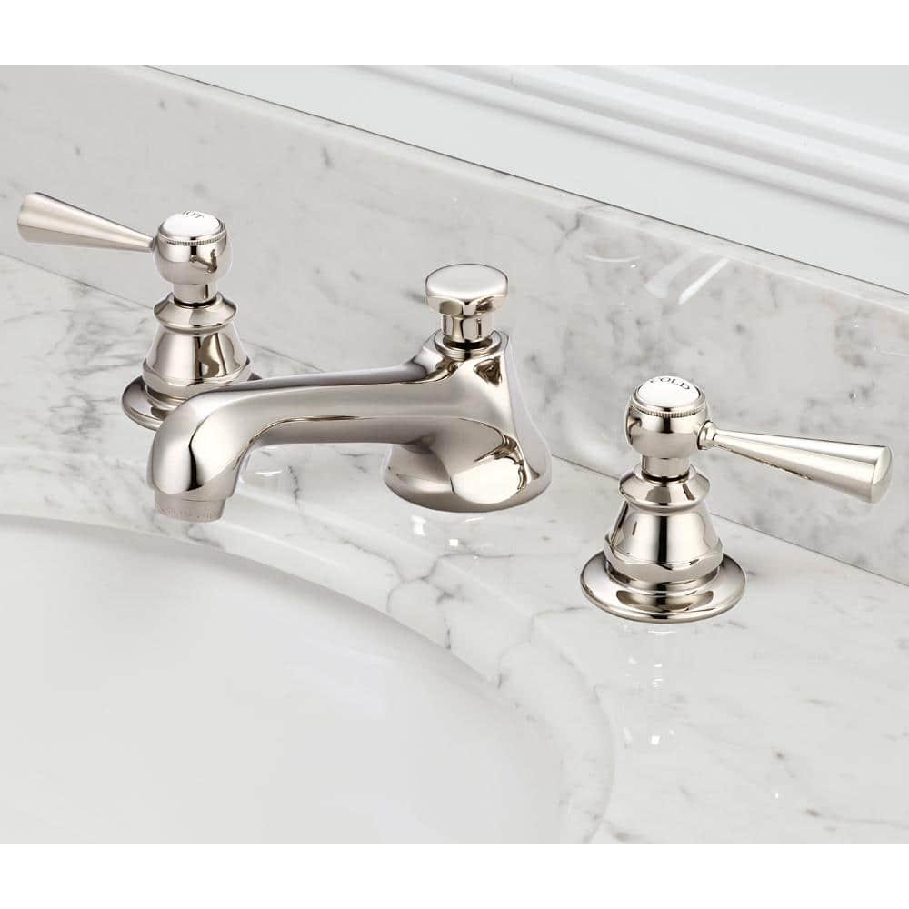 Carlson Widespread Bathroom Faucet with Drain Assembly