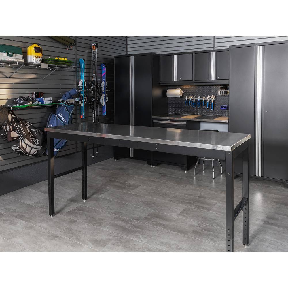 NewAge Products Pro Series Adjustable Height Steel Workbench