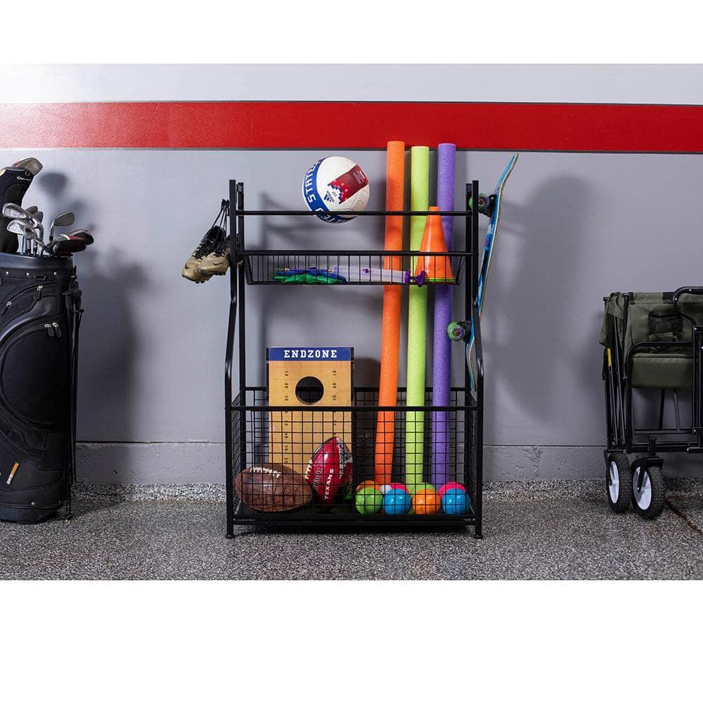 BirdRock Home 11439 Metal Freestanding Multi-Use Sports Rack