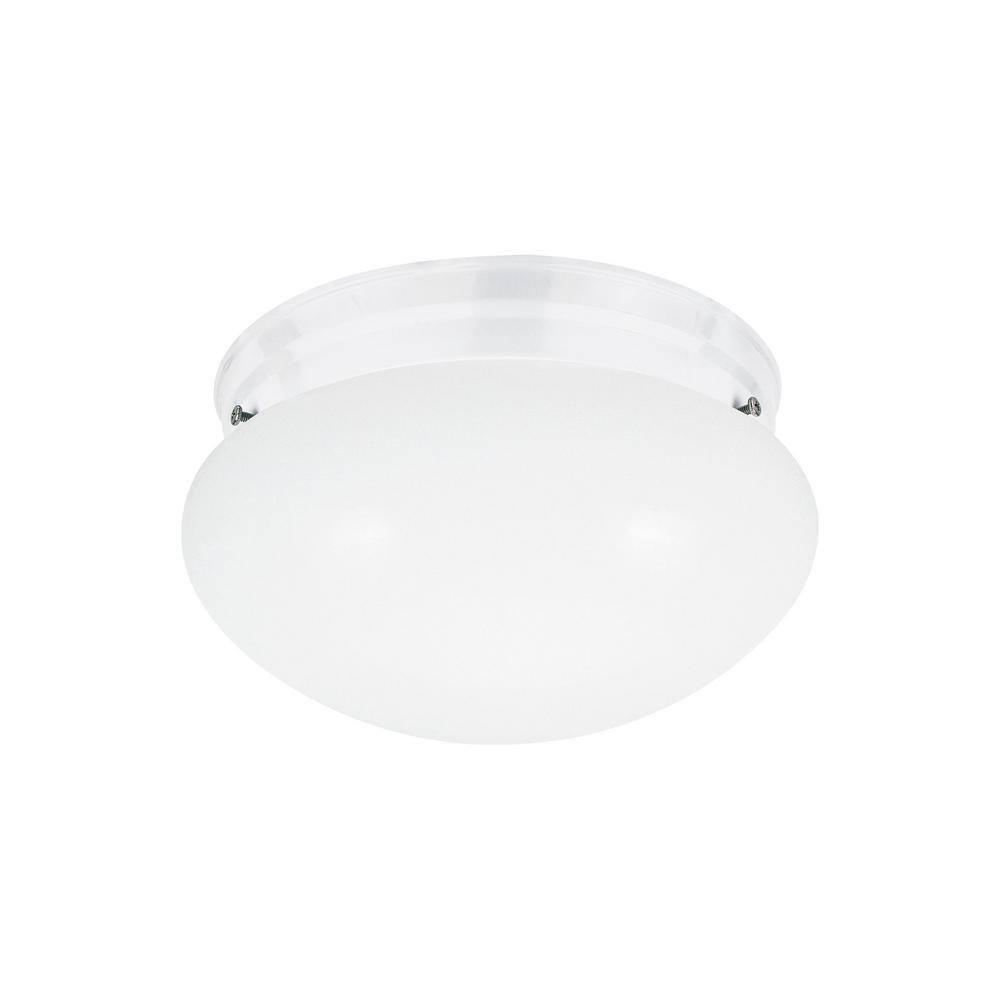 Webster 2-Light White Flush Mount