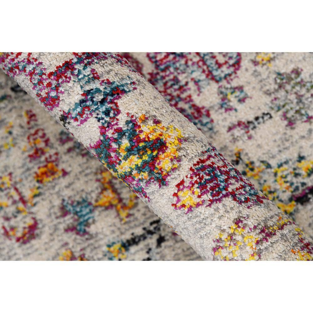 AMER Rugs Alyssa Transitional Bordered Durable Performance Multicolor Area Rug & Reviews | Wayfair