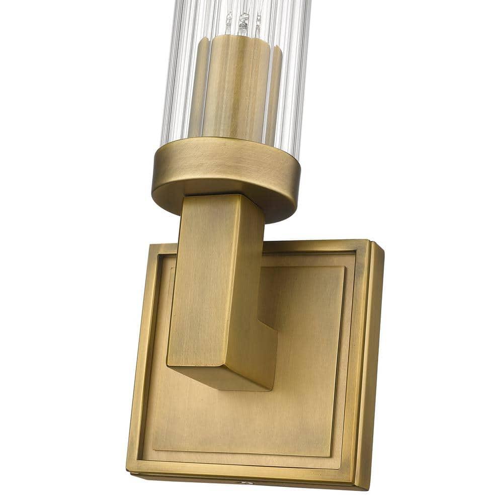 Z-Lite Beau 1 - Light Wall Light in  Rubbed Brass