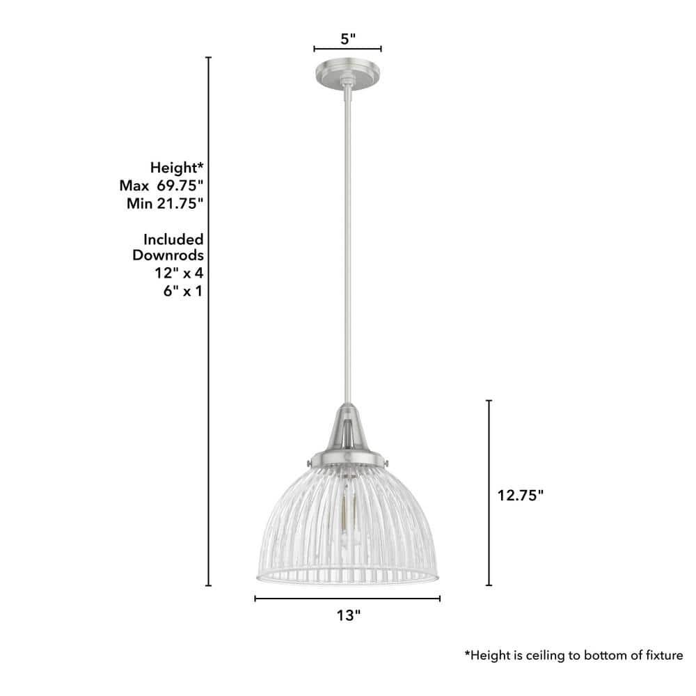 Cypress Grove 1 Light Dome Pendant?