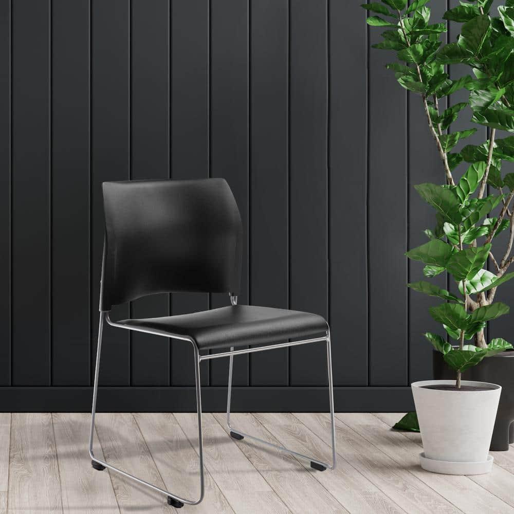 National Public Seating Steel Stackable Multipurpose Chair ( Set of 4 )