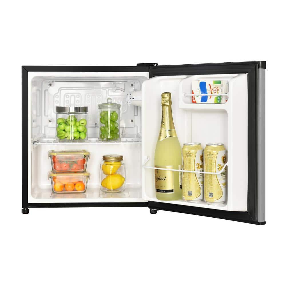 Magic Chef 1.7 Cubic-ft Manual Defrost Refrigerator (Black)