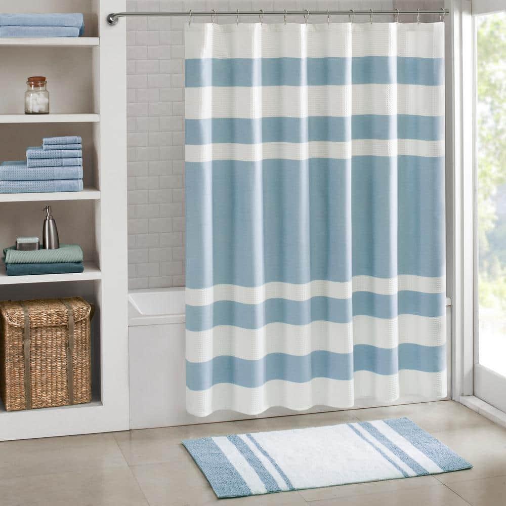 Madison Park Cotton Reversible Bath Rug