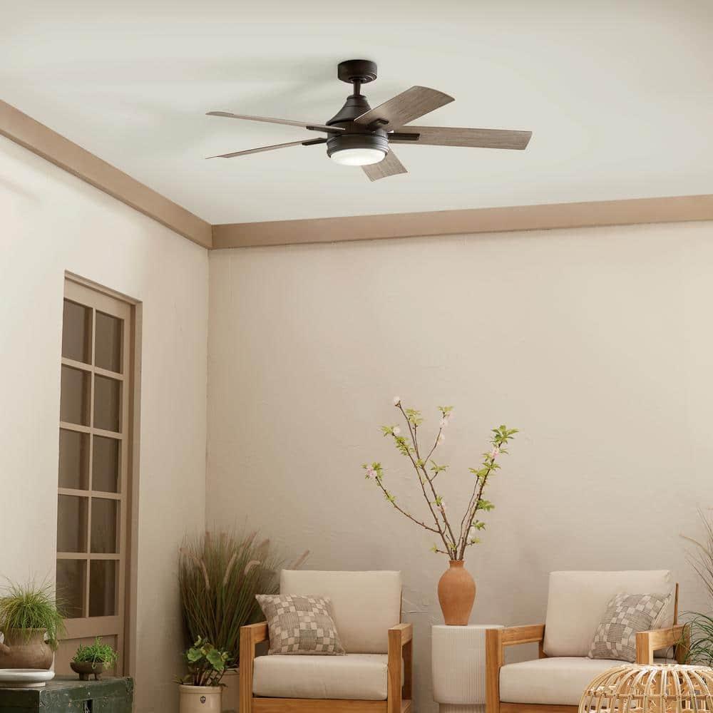 Latitude Run® 52'' Ceiling Fan with LED Lights